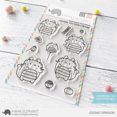 Mama Elephant Clear Stamps - Zodiac Dragon